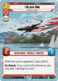 Black One - Straight At Them (Hyperspace Foil) - 881 - Rare - JTL - Inglés
