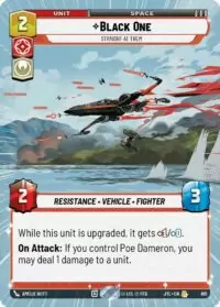 Black One - Straight At Them (Hyperspace Foil) - 881 - Rare - JTL - Inglés
