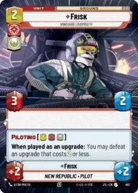 Frisk - Vanguard Loudmouth (Hyperspace Foil) - 882 - Uncommon - JTL - Inglés