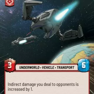 Hunting Aggressor (Hyperspace Foil) - 899 - Uncommon - JTL - Español