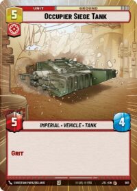Occupier Siege Tank (Hyperspace Foil) - 901 - Common - JTL - Español