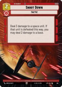 Shoot Down (Hyperspace Foil) - 910 - Common - JTL - Inglés