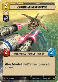 Zygerrian Starhopper (Hyperspace Foil) - 917 - Common - JTL - Inglés