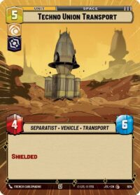 Techno Union Transport (Hyperspace Foil) - 924 - Common - JTL - Inglés