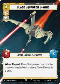 Blade Squadron B-Wing (Hyperspace Foil) - 933 - Common - JTL - Español