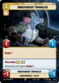 Independent Smuggler (Hyperspace Foil) - 945 - Common - JTL - Español