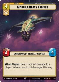 Kimogila Heavy Fighter (Hyperspace Foil) - 956 - Common - JTL - Inglés