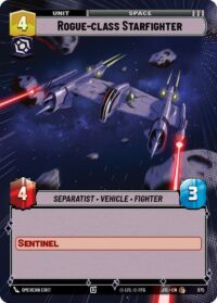 Rogue-class Starfighter (Hyperspace Foil) - 975 - Common - JTL - Inglés