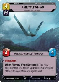 Shuttle ST-149 - Under Krennic's Authority (Hyperspace Foil) - 976 - Uncommon - JTL - Español