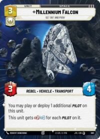 Millennium Falcon - Get Out And Push (Hyperspace Foil) - 983 - Special - JTL - Inglés