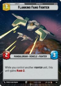 Flanking Fang Fighter (Hyperspace Foil) - 991 - Common - JTL - Inglés