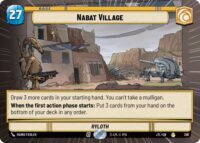 Nabat Village (Hyperspace) - 290 - Rare - JTL - Inglés