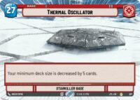 Thermal Oscillator (Hyperspace) - 287 - Rare - JTL - Inglés