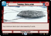 Thermal Oscillator - 025/262 - Rare - JTL - Español