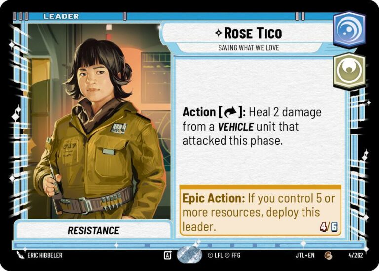 Rose Tico - Saving What We Love - 004/262 - Common - JTL - Español