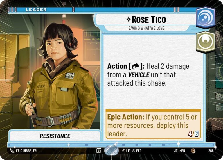 Rose Tico - Saving What We Love (Hyperspace) - 266 - Common - JTL - Inglés
