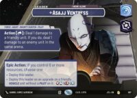 Asajj Ventress - I Work Alone (Showcase) - 997 - Rare - JTL - Inglés