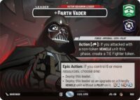 Darth Vader - Victor Squadron Leader (Showcase) - 1002 - Common - JTL - Español