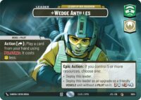 Wedge Antilles - Leader of Red Squadron (Showcase) - 1004 - Common - JTL - Español
