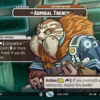 Admiral Trench - Chk-chk-chk-chk (Showcase) - 1010 - Rare - JTL - Inglés