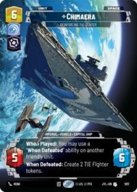 Chimaera - Reinforcing the Center (Prestige) - 1017 Uncommon - Inglés