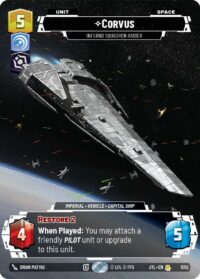 Corvus - Inferno Squadron Raider (Prestige Foil) - 1052 Rare - Inglés