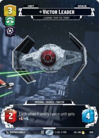 Victor Leader - Leading from the Front (Prestige Foil) - 1059 Rare - Inglés