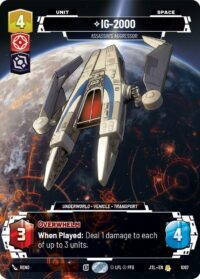 IG-2000 - Assassin's Aggressor (Prestige Foil) - 1067 Rare - Inglés
