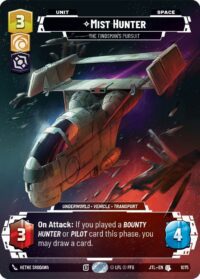 Mist Hunter - The Findsman's Pursuit (Prestige Foil) - 1075 Uncommon - Inglés