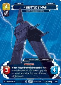 Shuttle ST-149 - Under Krennic's Authority (Prestige Foil) - 1083 Uncommon - Inglés