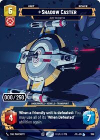 Shadow Caster - Just Business (Serialized 081/250) - 1108 - Legendary - JTL - Inglés