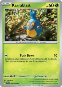 Karrablast - 009/159 - Common Reverse Holo - Inglés