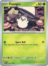 Foongus - 010/159 - Common  Reverse Holo - Inglés
