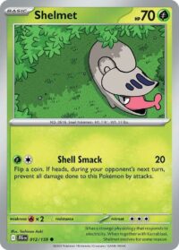 Shelmet - 012/159 - Common Reverse Holo - Inglés