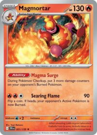 Magmortar - 021/159 - Rare Reverse Holo - Inglés