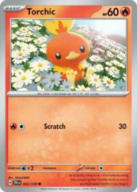 Torchic - 022/159 - Common - Inglés