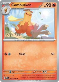 Combusken - 023/159 - Uncommon Reverse Holo - Inglés