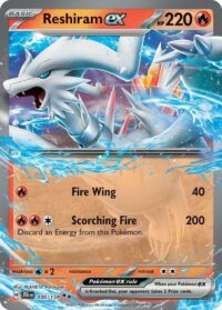 Reshiram ex - 030/159 - Double Rare - Inglés