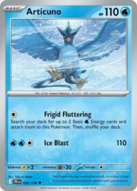 Articuno - 032/159 - Uncommon  Reverse Holo - Inglés