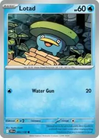 Lotad - 035/159 - Common Reverse Holo - Inglés