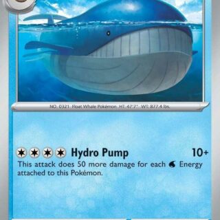 Wailord - 041/159 - Holo Rare - Inglés