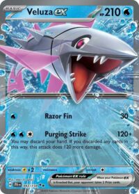 Veluza ex - 043/159 - Double Rare - Inglés