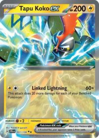 Tapu Koko ex - 051/159 - Double Rare - Inglés