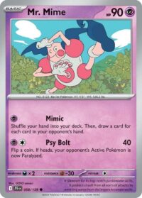 Mr. Mime - 058/159 - Common - Inglés