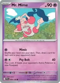 Mr. Mime - 058/159 - Common Reverse Holo - Inglés