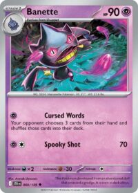 Banette - 060/159 - Uncommon Reverse Holo - Inglés