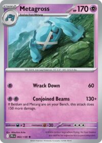 Metagross - 063/159 - Rare Reverse Holo - Inglés