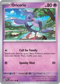 Oricorio - 065/159 - Common Reverse Holo - Inglés