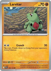 Larvitar - 080/159 - Common Reverse Holo - Inglés