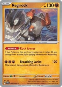 Regirock - 082/159 - Holo Rare - Inglés
